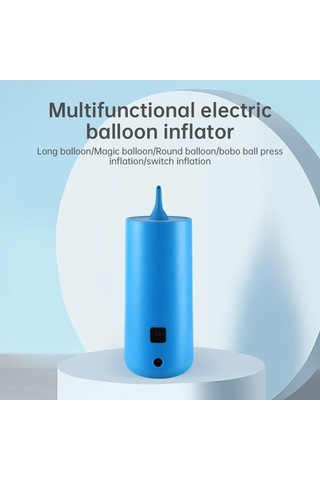 Novahub Mini Elektrikli Balon Pompası Balon Üfleme Makinesi Pres Ve Otomatik Şişirme Balon Şişirme Makinesi Helyum Balonu İçin Tüm Balon, Pratik Balon Pompası
