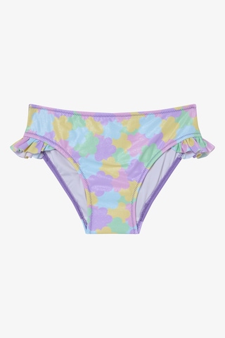 Penti Kız Çocuk Shiny Flower Fırfırlı Halter Yaka Bikini Takımı