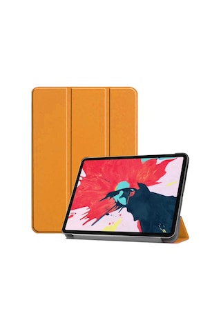 Apple Uyumlu iPad Mini 2021 (6.Nesil) Kılıf Mıknatıslı Arkası Şeffaf 1-1