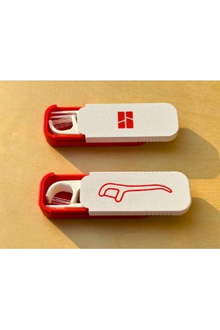 Slide Floss Kutusu / Küçük Parça Kutusu 1 Adet