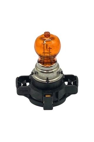12v Sinyal Ampulü Soketli Sarı Py24w
