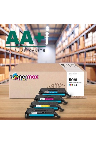 Samsung Clt-508l Cmyk Uyumlu Toner Seti Aa Plus / Clp-620 / Clp-670 / Clx-6220 / Clx-6250 / Clt-k508l / Clt-c508l / Clt-m508l / Clt-y508l