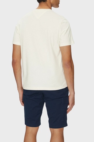 Tommy Hilfiger Erkek T Shirt Mw0mw38628 Z00 Açık Bej Açık Bej
