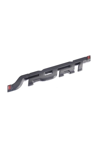 Sport Piano Black-kırmızı Bagaj Yazısı 3m 3d Abs Fiat Palio Weekend