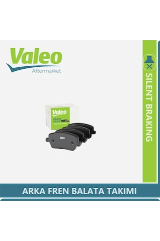 Nissan Qashqai 2013-2019 Valeo Arka Fren Balatası