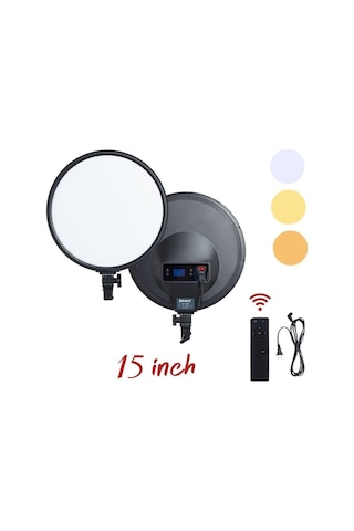 Jmary Fm-15rs Kumandalı Işıklı Telefon Tutucu Ring Light Siyah