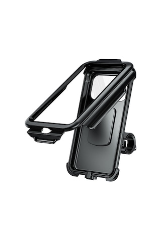 Sones Kewig Motosiklet Su Geçirmez Kutu Dış Mekan Bisiklet Cep Telefonu Tutucu M18l-b1