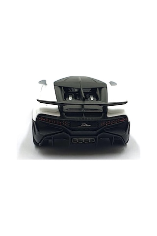 Kinsmart 1:36 Ölçek Metal Bugatti Divo Diecast Çek Bırak Araba Beyaz