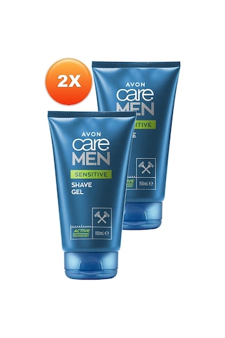 Avon Care Men Sensitive Papatya Ve Aloe Özü İçeren Tıraş Jeli 2 x 150 ML