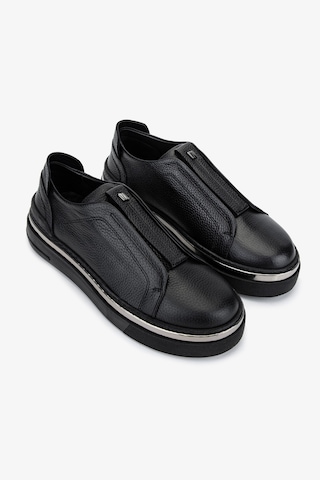 Valmenti Kadın Hakiki Deri Siyah Floter Sneakers & Spor Ayakkabı 1116 410 Bn Ayk Sk25-26 Sıyah Fltr Siyah