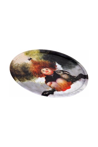 Gala 20 Cm Metal Dekoratif Tabak 181877515