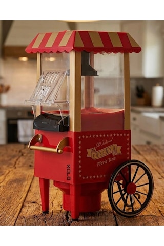 5 Dakikada Popcorn Hazırlayan Yağsız Patlatma Makinesi Çok Renkli