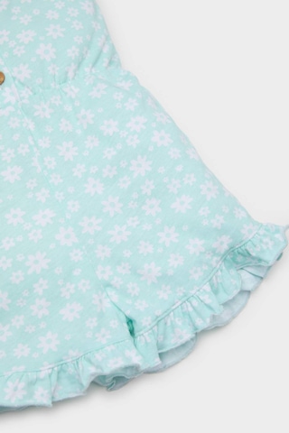 Defacto Kız Bebek Desenli Askılı Tulum C0077a525hsgn1091 Yeşil