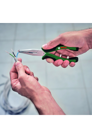 Bosch 1600A02W7K 4'Lü Pense Yan Keski Kargaburun Boru Anahtarı Seti