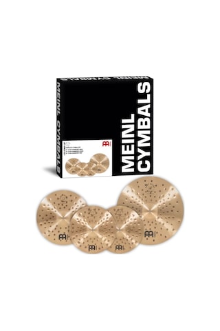 Meinl 15" - 18" - 22" Pure Alloy Complete Extra Hammered Zil Seti