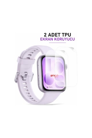 Huawei Watch Fit 5 Ekran Koruyucu Tpu Şeffaf Film 2 Adet