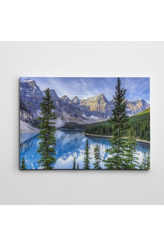 Çamlar Ve Göl Dekoratif Kanvas Tablo 70 X 100 Cm Çamlar Ve Göl Dekoratif Kanvas Tablo 70 X 100 Cm