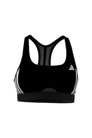 Adidas Powerreact Train Medium-support 3-stripes Sporcu Sütyeni Jh1420 SIYAH