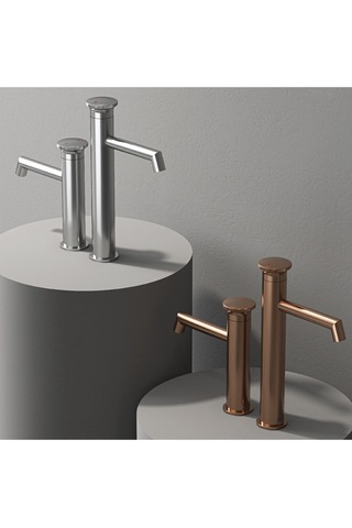 Teska E 5526 Arte Leo L Lavabo Bataryası Krom