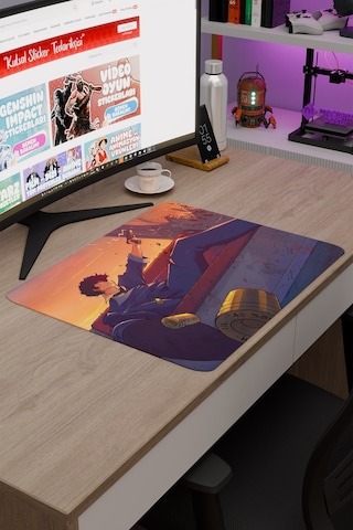 Cowboy Bebop Anime V5 - 48x40 Xl Gaming Gamer Kauçuk Kaymaz Taban Mouse Pad Fare Altlığı