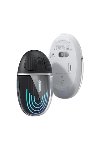 Dux Ducis Cm Series Kablosuz Bluetooth 2.4ghz Şeffaf Mouse- 5775 Siyah