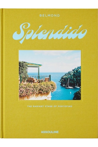 Assouline Splendido Portofino Oteli'nin Prestijli Koleksiyon Kitabı Biblo Yeşil-mavi