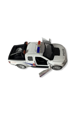 Nitro Speed 1:36 Çek Bırak Polis Arabası Beyaz