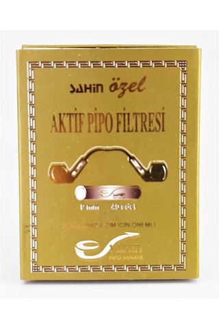 Şahin Pipo Aktif Karbon Filtresi 40lı