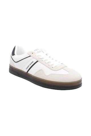 Tommy Hilfiger Tommy Jeans Erkek Beyaz Greenwich Süet Sneaker Beyaz