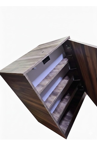 Gizli Bölmeli Şifonyer Mdf Ahşap
