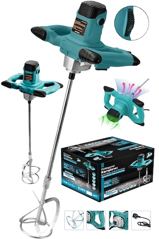 Assur ASR802 1800W Elektrikli Karıştırıcı Mikser Mavi Assur ASR802 1800W Elektrikli Karıştırıcı Mikser Mavi