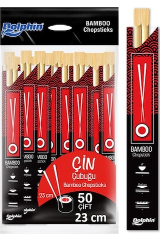 Dolphin Çin Çubuk 23 Cm Pk : 50 Li Ahşap