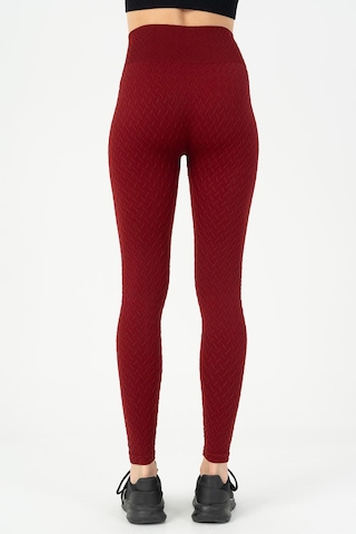 Maraton Seamless Kadın Bordo- Tayt Bordo-