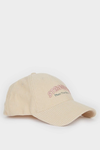 Defacto Kadın Pamuklu Cap Şapka E9954axnsbn201 Kahve