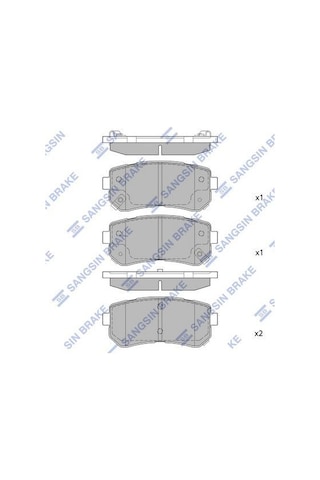 Balata Arka Disk İx35 Sportage 10- Era Rio Abs İ30 Ceed 06-12 Sonata 10 -