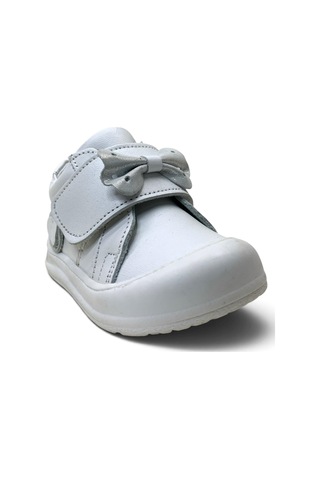 Tuğba Ortopedi 311 Kız Bebek Deri İlk Adım Sneaker Beyaz