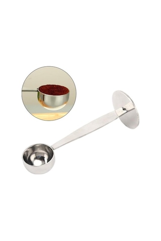 Trendooze Homyl Espresso Kaşık Mutfak Aleti Gümüş Renkli Ölçüm Kaşığı Gümüş