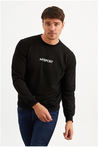 Mysport 201951 Erkek Bisiklet Yaka Sweatshirt