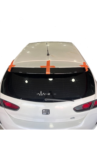 Seat Leon Mk2 Makyajlı 2010 - 2012 Plastik Boyasız Spoiler