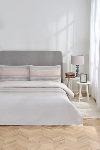 Floretta Axiss Tek Kişilik Pike Takımı Pudra