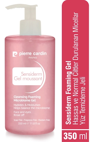 Pierre Cardin Sensiderm Foaming Gel Hassas Ve Normal Ciltler Durulanan Micellar Yüz Temizleme Jeli 350 Ml