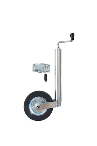 Kelepçeli 48 Mm Karavan/römork Destek Tekerleği Boru Karavan Krikosu 150 Kg
