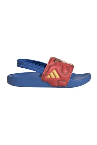 Adidas Adılette Estrap Woody Çocuk Terliği Jq4388 Kırmızı - Mavi