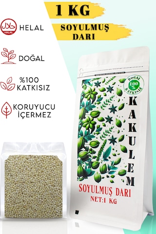 Kakulem Sertifikalı Soyulmuş Darı Kabuksuz Darı 1 Kg
