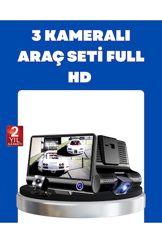 G-sensör, Park Modu Ve Döngüsel Kayıt Destekli Araç Dvr
