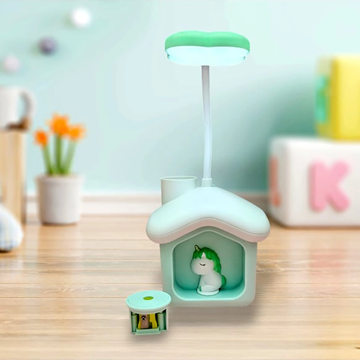 Dekoratif Unicorn Masa Lambası - Sevimli, Fonksiyonel Ve Eğlenceli