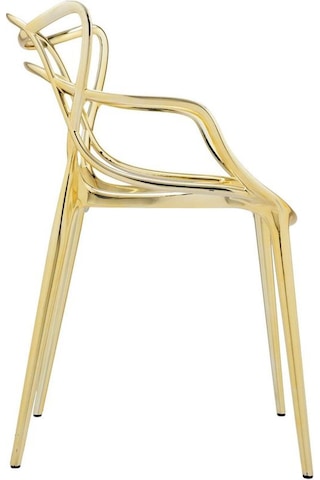 Masters Metallic Sandalye, Philippe Starck Tasarımı, Red Dot Ve Good Design Ödüllü Altın