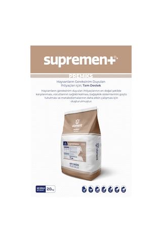 Vioment Suprement 20 Kg - Ruminant Hayvanlarda; Tam Destek -