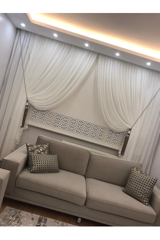 Lazer Kesim Stor Perde - Kalın Mat Model (471164729)