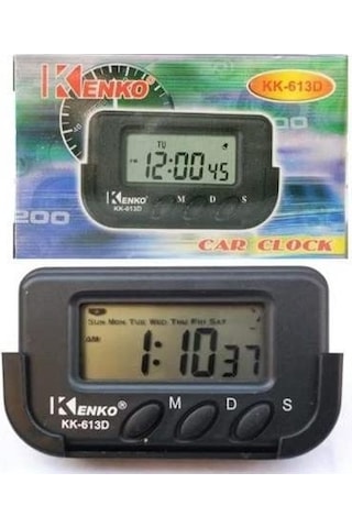 Dijital Küçük Masa Araba Saati Alarm Kronometre Kenko Kk-613d Dijital Küçük Masa Araba Saati Alarm Kronometre Kenko Kk-613d